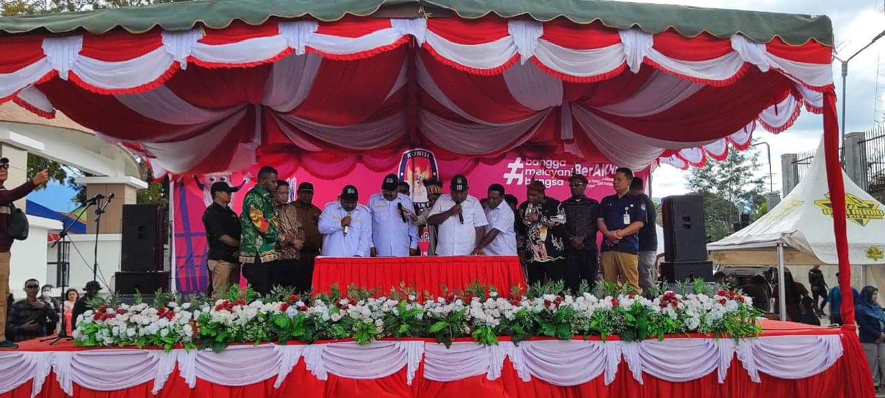 Deklarasi Pilkada Damai di Papua Pegunungan