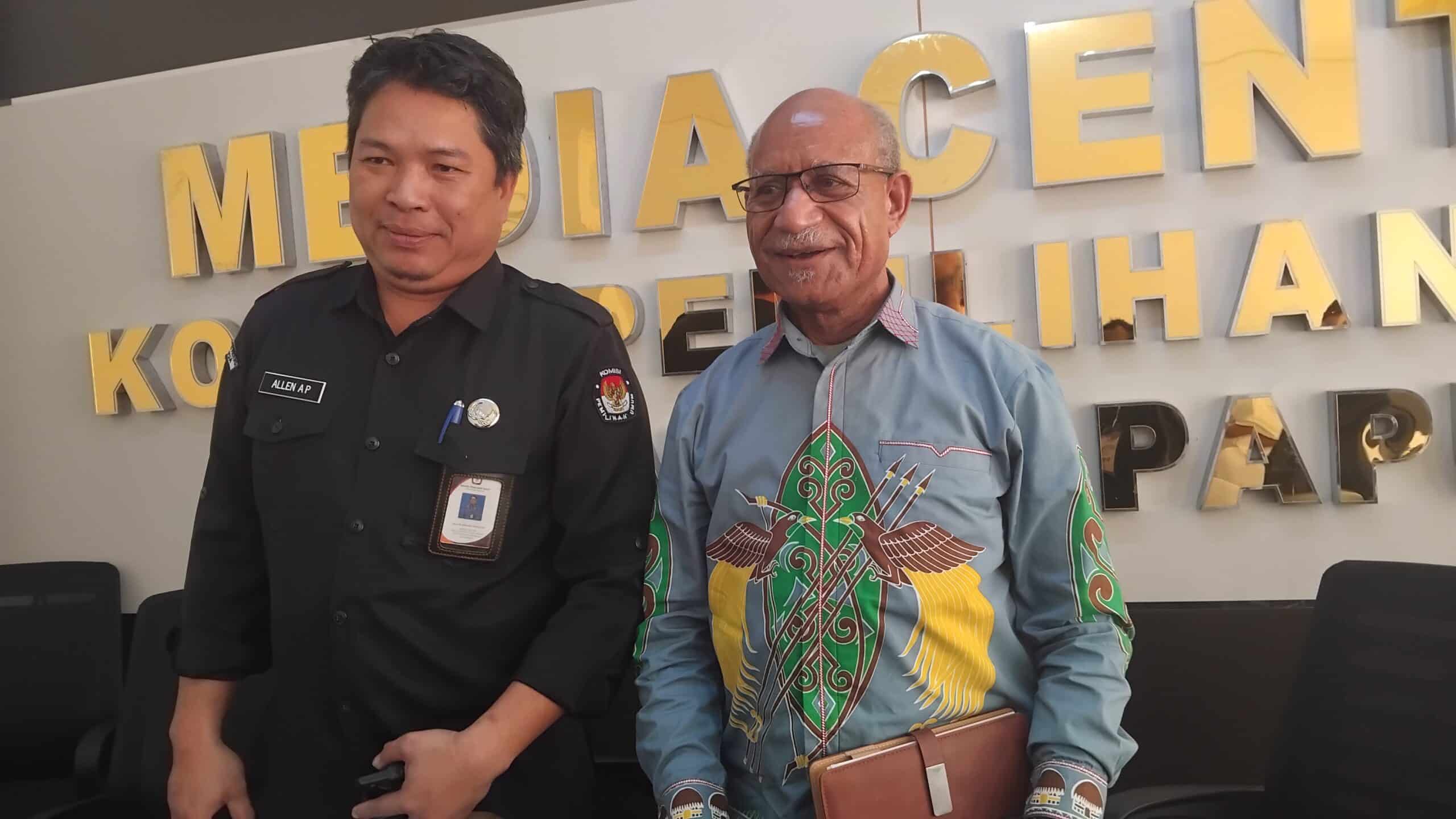 KPU Papua tetapkan dua pasangan Cagub dan Cawagub yang maju pada Pilkada Papua 2024 1 KPU Papua Pilkada 2024
