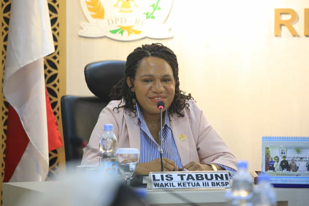 Anggota DPD RI Papua Tengah, Lis Tabuni. -Dok/pribadi Lis Tabuni.