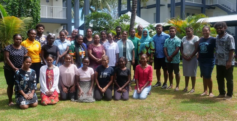  Mahasiswa Universitas South Pacific yang berpartisipasi dalam Lokakarya di Honiara, Kepulauan Solomon- Jubi/solomonstar.com