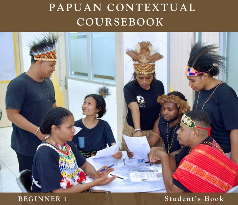 SAGU Foundation luncurkan buku “Papuan Contextual English Coursebook” 1 Sampul buku “Papuan Contextual English Coursebook” karya SAGU Foundation. - IST