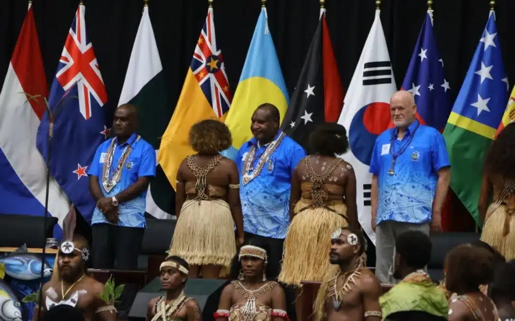 KTT Honiara, dengan tema 'Iumi Tugeda Mewujudkan SDG14.4: Mencapai Perikanan Berkelanjutan', bertujuan untuk mengatasi pemanfaatan sumber daya laut yang berkelanjutan, termasuk ikan tuna, yang sangat penting bagi kawasan tersebut. – Jubi/RNZ Pasifik/ Kantor Perdana Menteri PNG