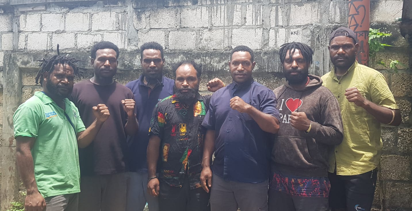 Mahasiswa IPMAMI di Kota Studi Jayapura menyatakan menolak sosialisasi Badan Gizi Nasional di Mimika – Jubi/dok Banianus Jawame