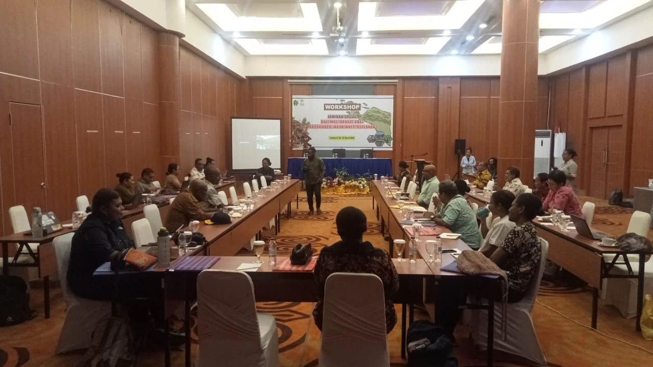 Jerat Papua gelar workshop jaminan sosial bagi masyarakat adat korban investasi 1 Jerat Papua
