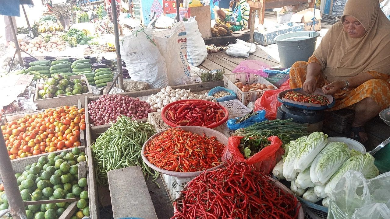 Harga cabai naik, tembus Rp120 ribu per kilogram di Pasar Youtefa 1 Harga Cabai