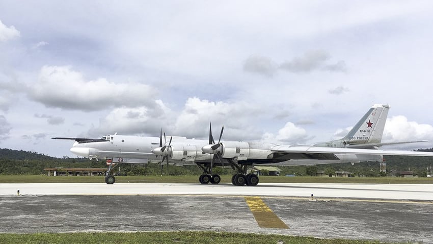 Bomber Strategis Rusia Pernah Singgah di Biak