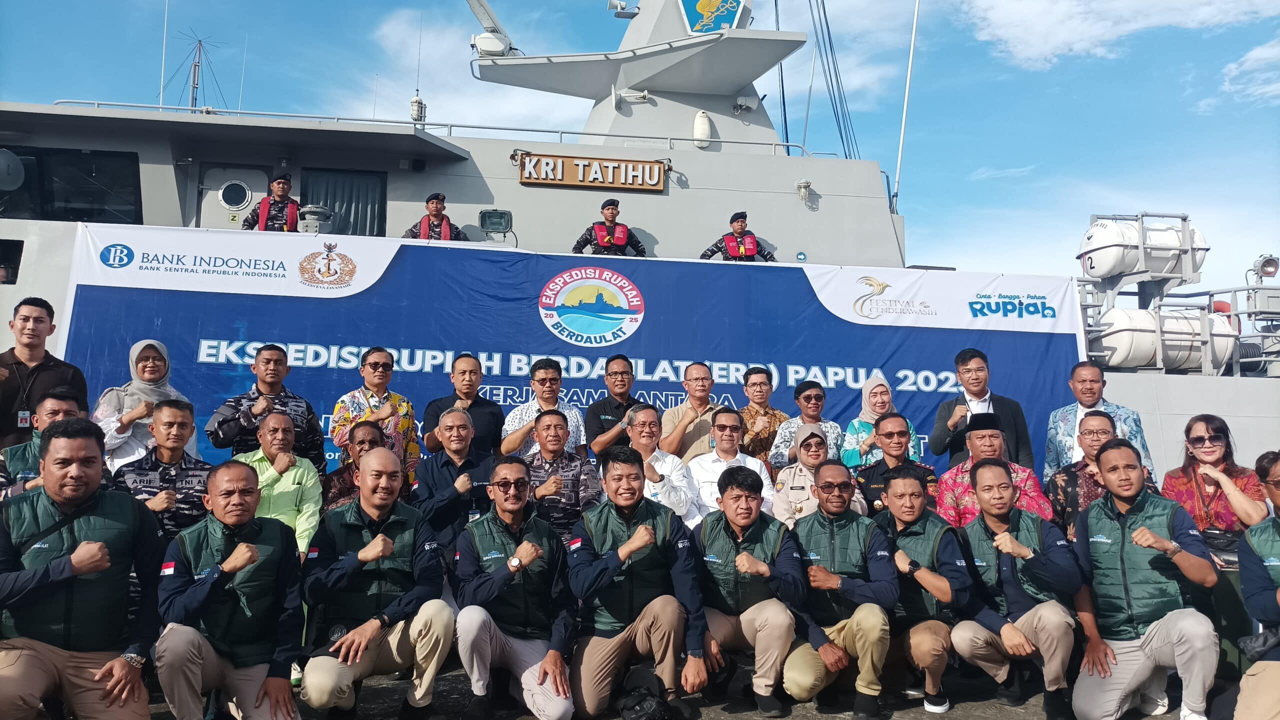 BI bekerjasama dengan TNI AL salurkan Rp14,8 miliar di lima pulau terluar Papua 1 BI
