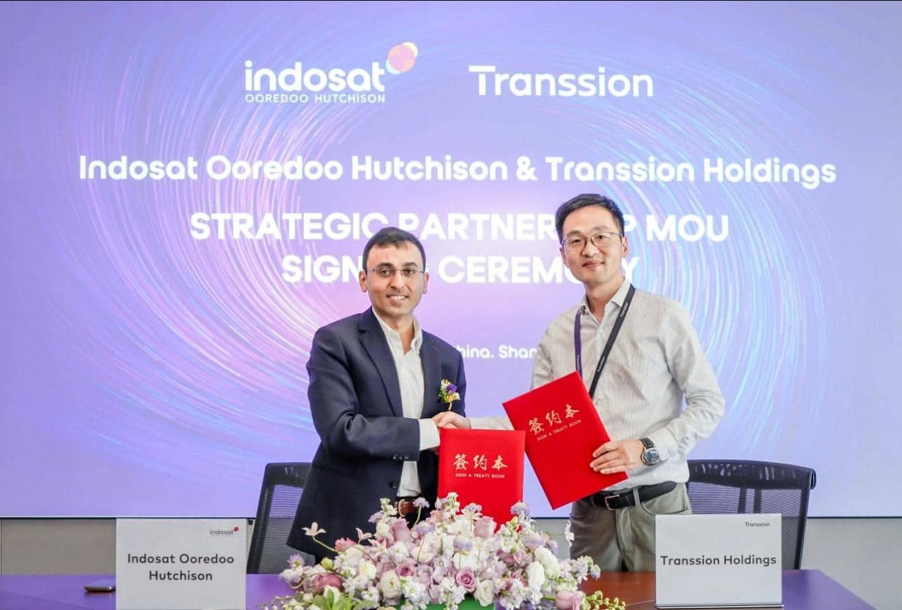 Indosat Ooredoo Hutchison dan Transsion perkuat inklusi digital melalui integrasi layanan IM3 dan Tri 1 Indosat