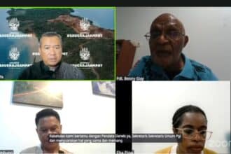 webinar tambang nikel Raja Ampat