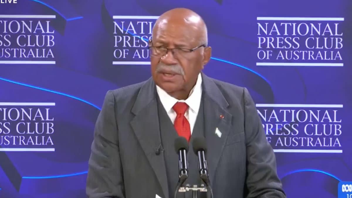 PM Fiji Sitiveni Rabuka