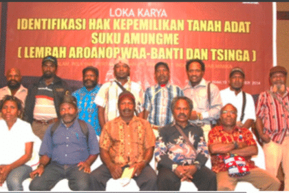 Pemilik Hak Sulung Tsingwarop Tuntut Keadilan Tambang Freeport