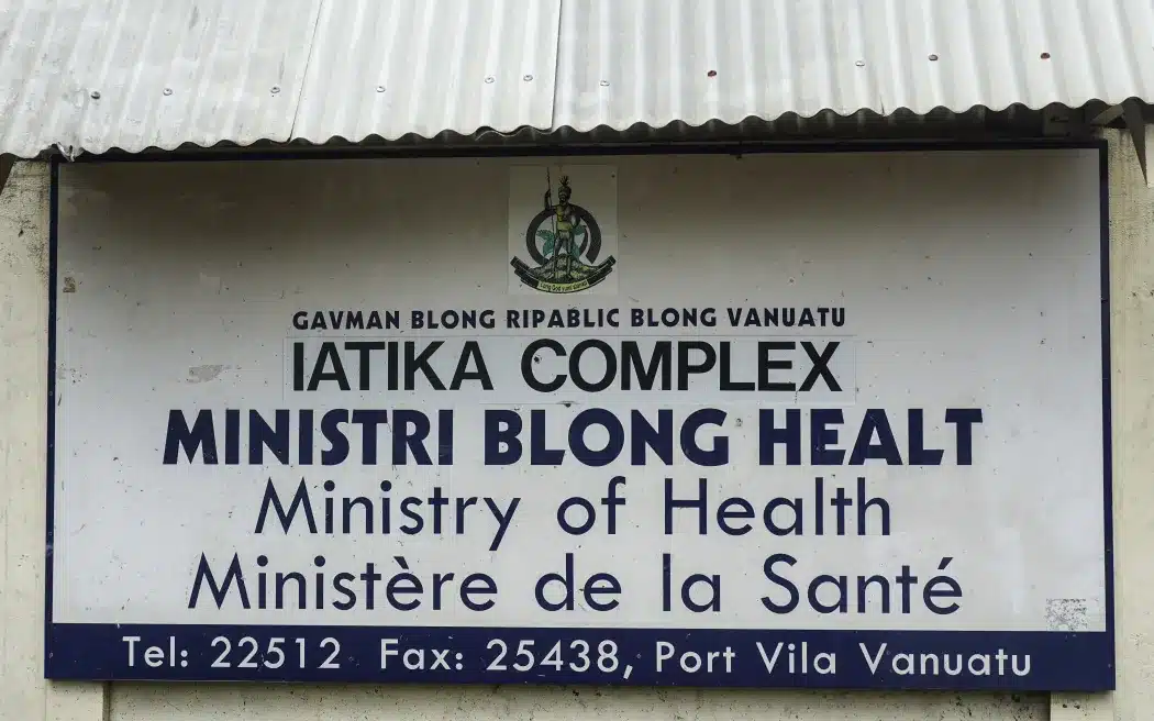 Kantor Departemen Kesehatan Republik Vanuatu – Jubi/RNZ Pasifik