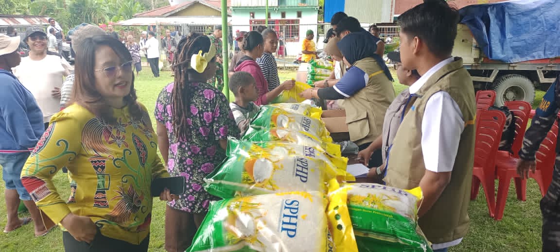 Pemprov Papua gelar gerakan pangan murah serentak di seluruh kabupaten dan kota 5 Pelaksanaan GPM yang diselenggarakan Pemprov Papua secara serentak di delapan kabupaten dan satu kota, Sabtu (30/08/2025)-Dok. Humas Pemprov Papua