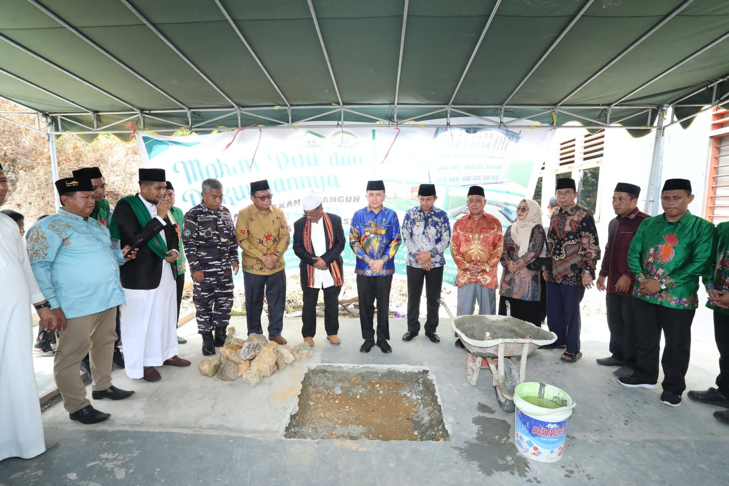 pembangunan gedung Al-Burj Tsalits