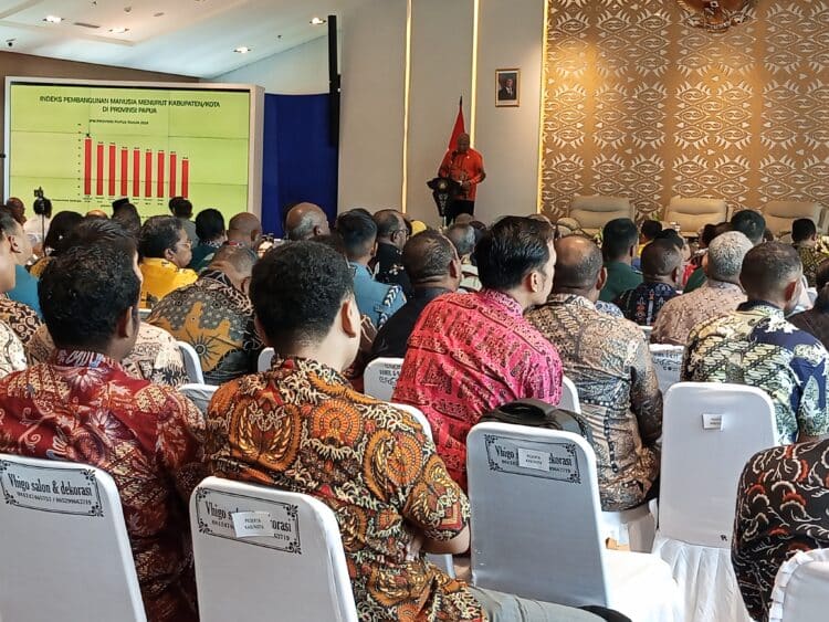 Gubernur dan para kepala daerah bahas strategi percepatan pembangunan Papua 1 pembangunan Papua