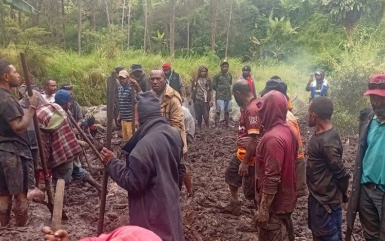 Longsor di PNG: Korban Tewas Bertambah Jadi 22 1 Longsor