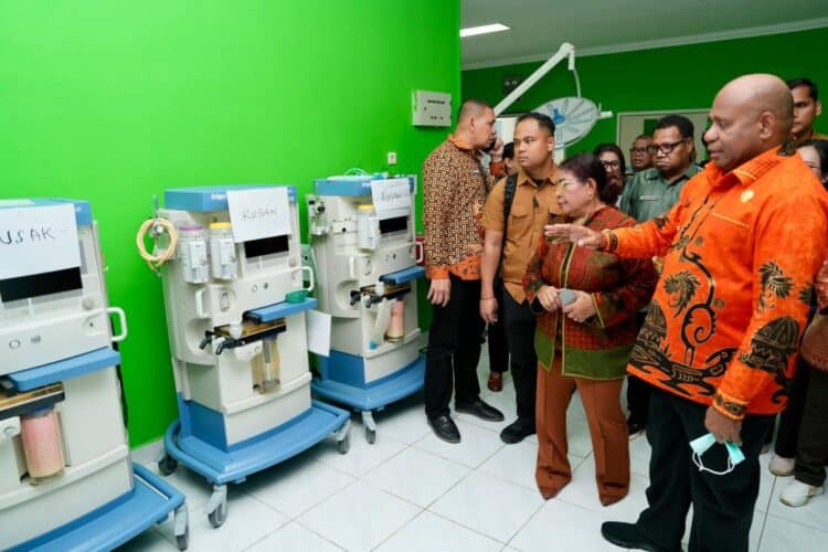 Gubernur Papua sidak ke RSUD Abepura