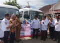 Dishub Papua Selatan hibahkan 6 kendaraan operasional ke Pemkab Mappi dan lembaga keagamaan 3 papua selatan
