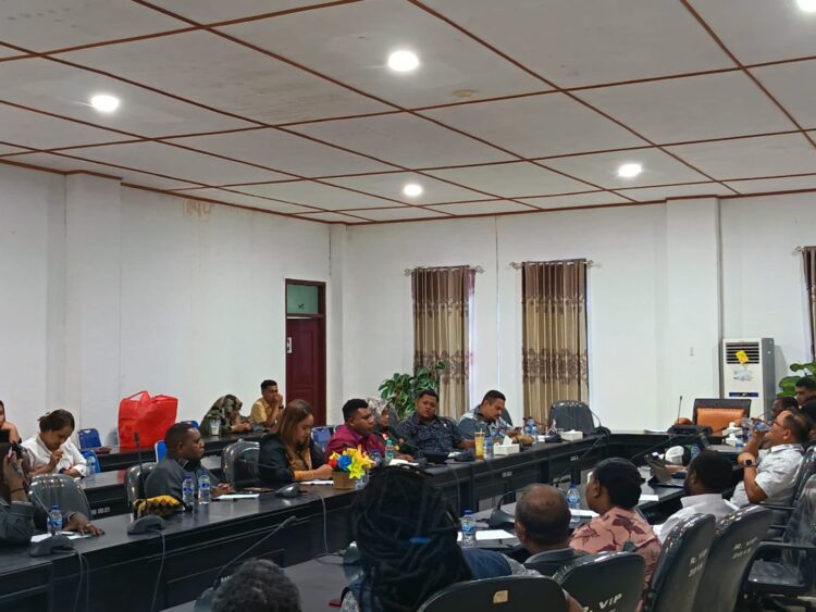 Penyebab IPR di Manokwari belum di proses terungkap di Komisi III DPRK 1 izin pertambangan