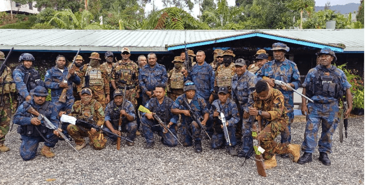 Operasi intelijen di PNG, sita dua senjata M 16 di Lembah Tsak 1 PNG