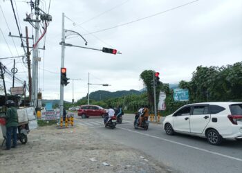 Pemkab Jayapura pasang lampu lalu lintas di tiga titik untuk tertibkan pengendara 26 Lampu Lalu Lintas