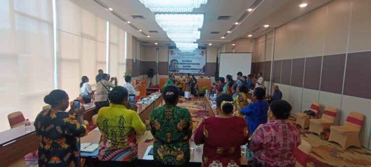 MRP rumuskan regulasi khusus lindungi perempuan asli Papua 1 Suasana forum strategis untuk merumuskan langkah-langkah penyusunan regulasi yang berpihak pada perempuan asli Papua di Provinsi Papua yang digelar MRP di Kota Jayapura, Kamis (26/02/2026) - Jubi/Albert Yomo