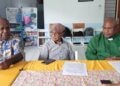 Representatives of the Papua Church Council and indigenous pastors address the humanitarian crisis in Papua at a press conference in Jayapura, Papua, on Tuesday (April 21, 2026) - (Jubi/Aida Ulim)
