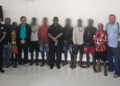 Five individuals listed as wanted suspects (DPO) by Tambrauw Police in connection with the Bamusbama District attack surrendered following mediation by Komnas HAM and the Tambrauw Regency Government, Friday (April 3, 2026) — Jubi/Komnas HAM
