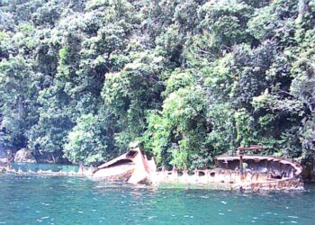 Japanese Warship Wreck at Vim Beach, Youtefa Bay – Jubi/Dominggus Mampioper