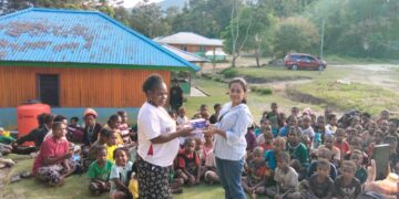 An Kimin Kindergarten Established for Internally Displaced Children from Nduga 27 An Kimin
