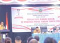 Assistant III of the Central Papua Provincial Secretariat, Viktor Fun, S.Sos., M.Si., representing Central Papua Governor Meki Nawipa, SH, opens the Legal Affairs SKPD Forum for Central Papua Province in Nabire, Nabire Regency, the capital of Central Papua Province, Monday (29/06/2026) — Doc. Public Relations of the Central Papua Provincial Government