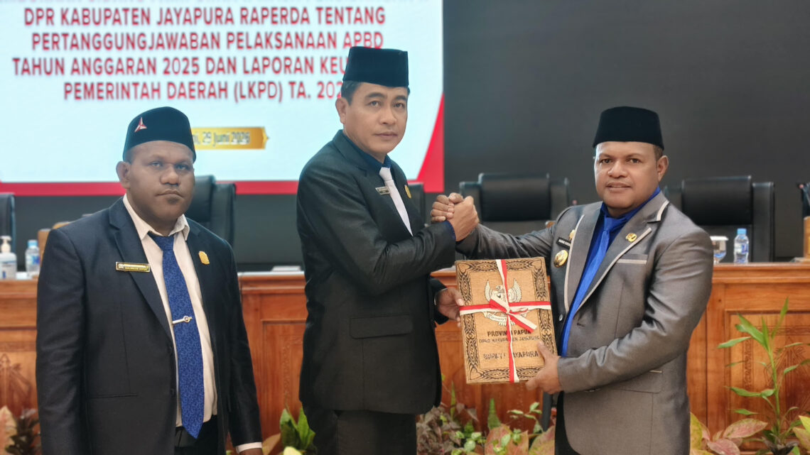Pemkab Jayapura ajukan Raperda Pertanggungjawaban APBD 2025 1 APBD