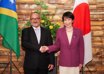 PM Kepulauan Solomon dan Jepang