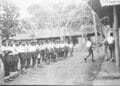 Murid murid di sebuah sekolah di Kota Nica yang diperkirakan dipotret antara tahun 1945- 1962 - IST