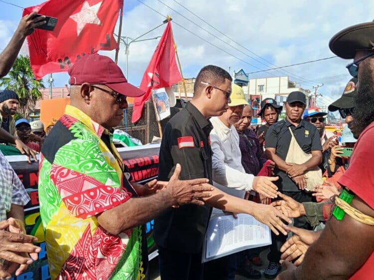 DPR Papua Terima Aspirasi demonstran
