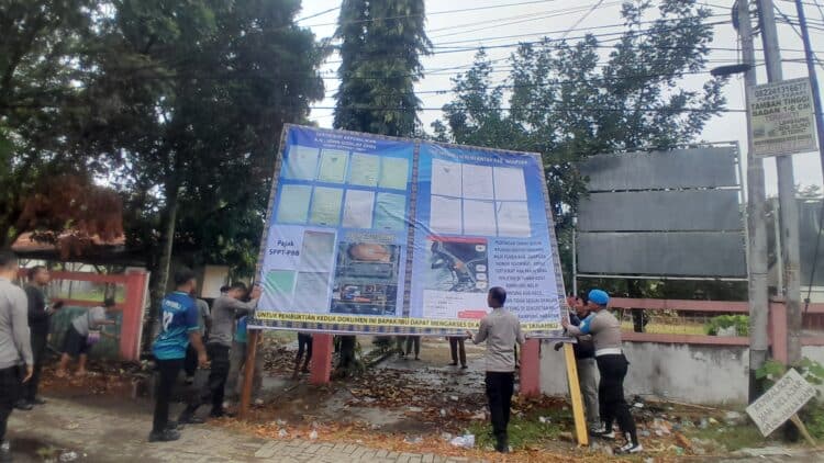 Pemilik ulayat buka palang SDN Inpres Harapan