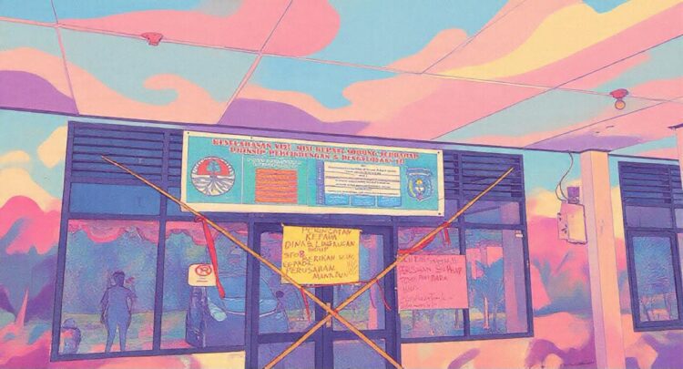 Masyarakat Moi tolak perkebunan sawit: Pemalangan Kantor DLH Sorong berlanjut 1 Masyarakat Moi tolak sawit