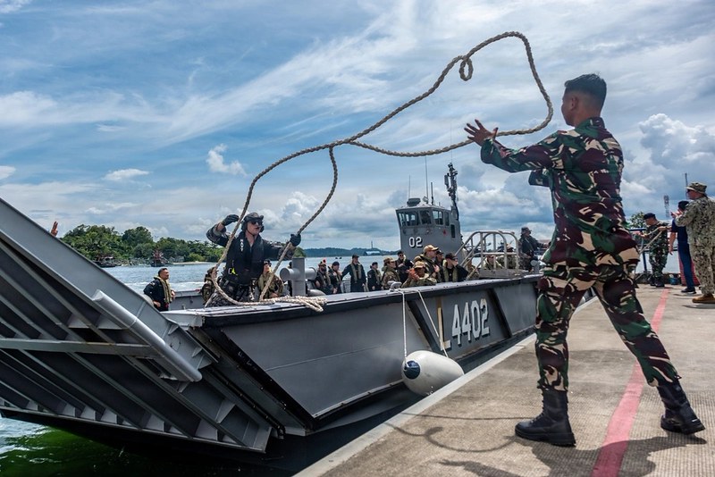 HMAS Choules Australia di Indonesia untuk Latihan Pacific Partnership 26 1 HMAS Australia di Indonesia