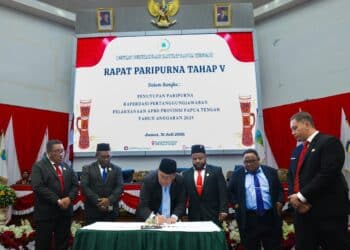 DPR Papua Tengah setujui raperdasi pertanggungjawaban