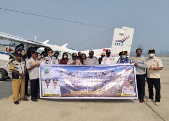 Pesawat subsidi Pemprov Papua Tengah terbang perdana ke Intan Jaya 4 Pesawat Subsidi terbang perdana