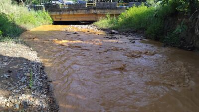 Salah satu aliran hulu sungai