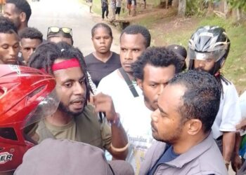 Polres Jayapura bubarkan aktivis KNPB