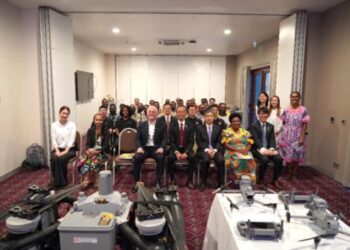 Pelatihan drone penanggulangan bencana di Vanuatu