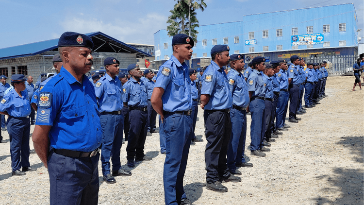 Kepolisian Madang bersiap untuk perayaan 51 tahun kemerdekaan PNG 1 Provinsi Madang