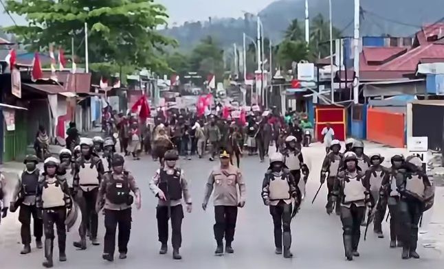 Pemprov dan aparat keamanan tak membatasi ruang demokrasi di Papua Tengah 1 Demokrasi di Papua Tengah