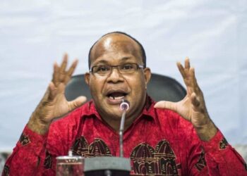 Warga Papua Barat mengucapkan selamat HUT kemerdekaan PNG ke 51 tahun 3 Papua Barat