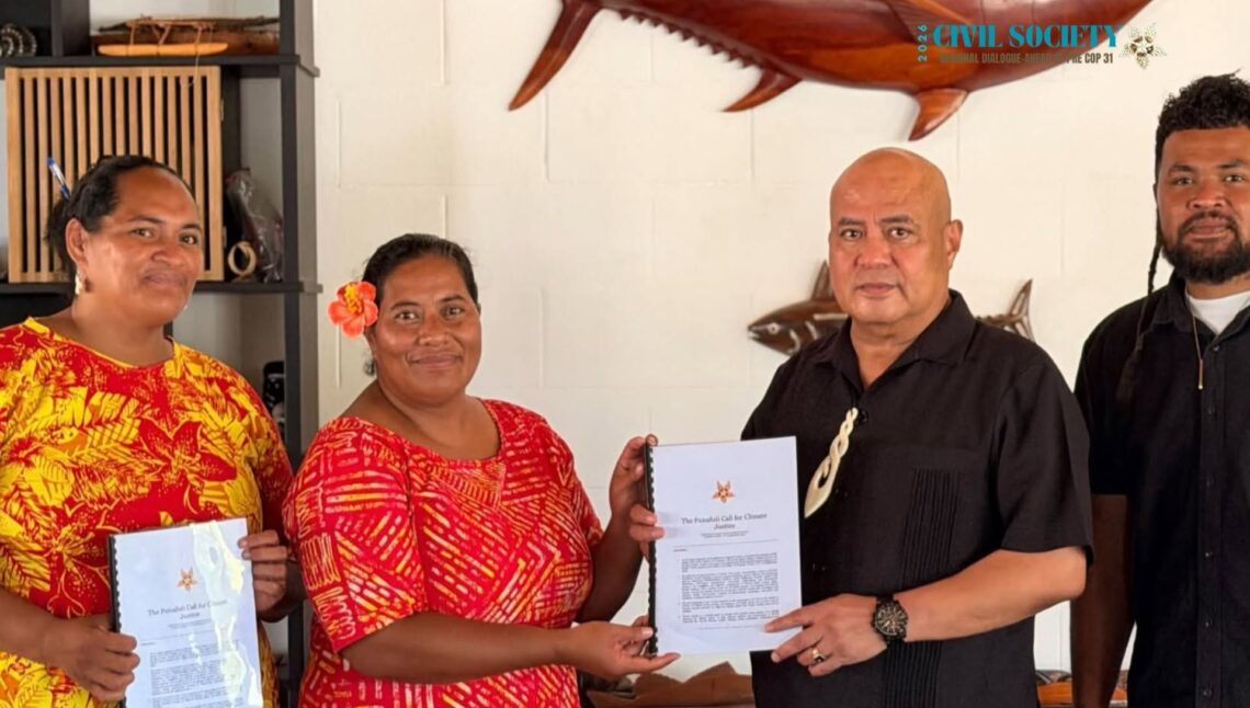 Jelang Pre-COP: Masyarakat sipil Pasifik meluncurkan 'seruan funafuti keadilan iklim' 1 Pre-COP