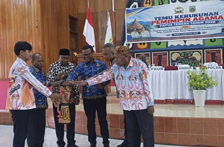 Gubernur Papua Tengah ajak berbagai komponen menjaga kerukunan 1 Pemprov Papua Tengah
