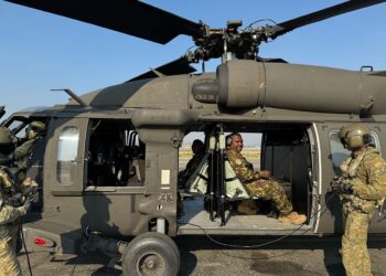 PNG siapkan lokasi latihan militer dengan tim Black Hawks Australia 7 latihan militer