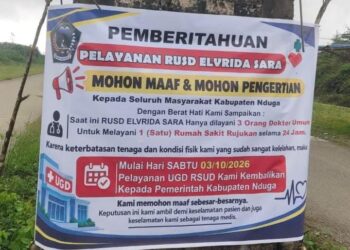 RSUD Kenyam ditutup sementara